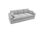Belair - Canapé Droit Fixe Compact - Tissu