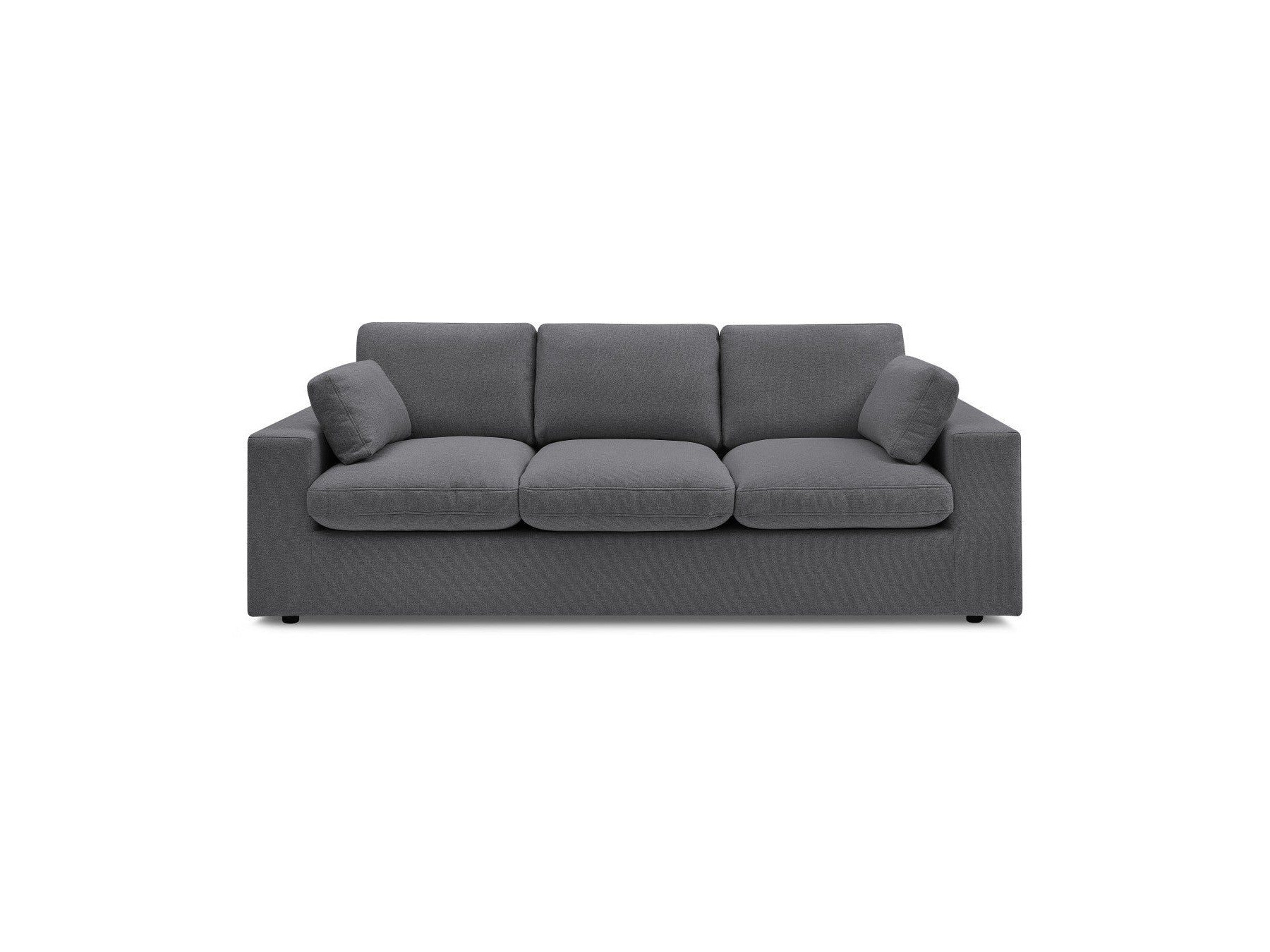 Belair - Canapé Droit Fixe Compact - Tissu