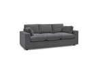 Belair - Canapé Droit Fixe Compact - Tissu