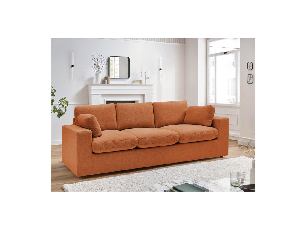 Belair - Canapé Droit Fixe Compact - Tissu