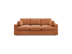 Belair - Canapé Droit Fixe Compact - Tissu