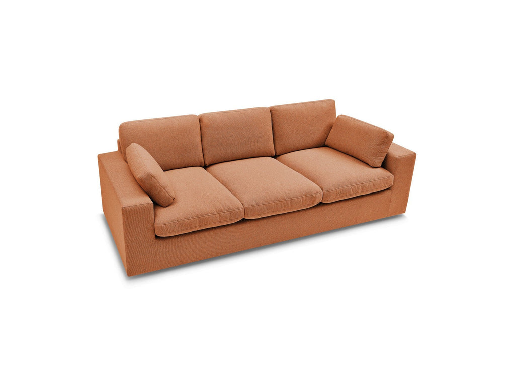 Belair - Canapé Droit Fixe Compact - Tissu