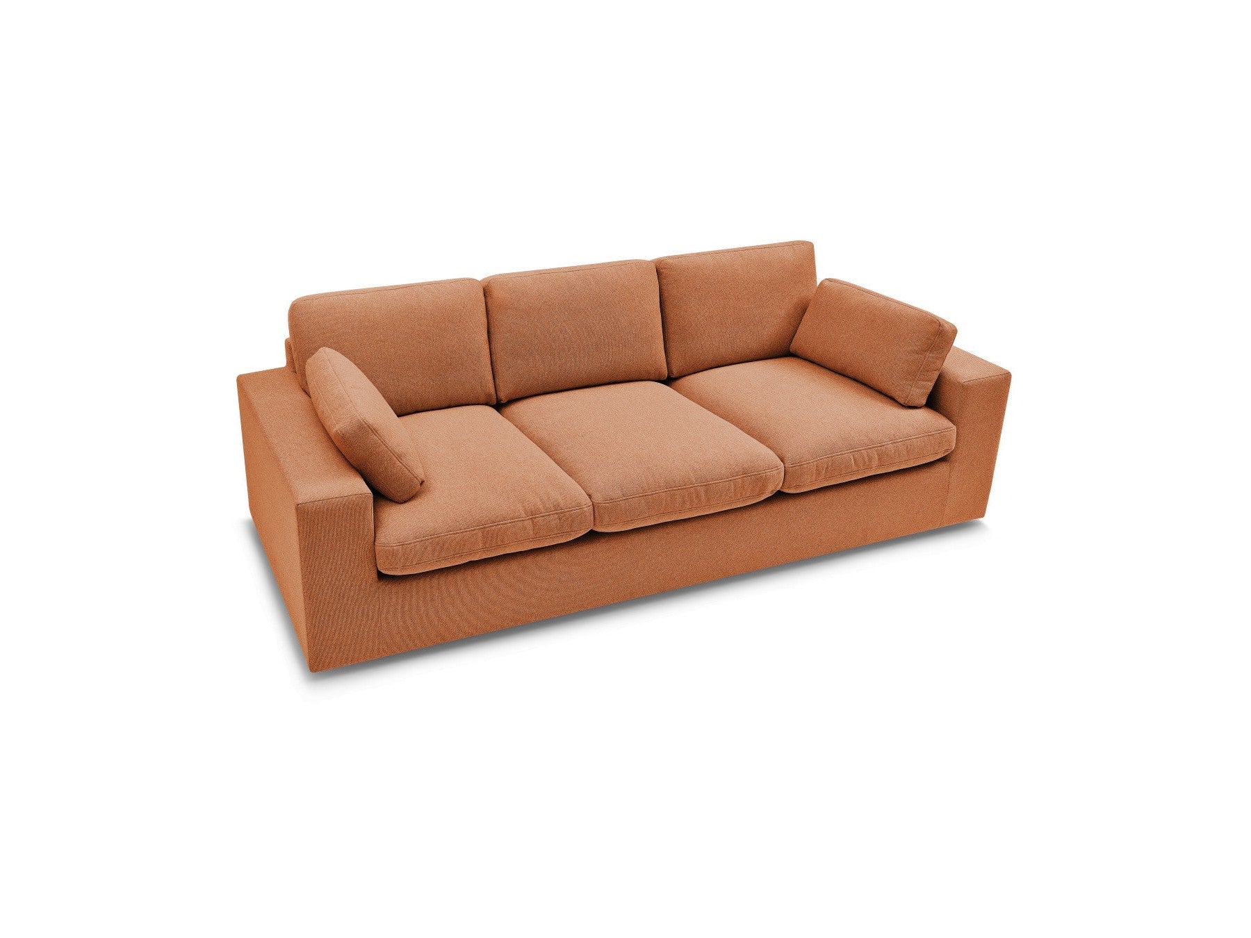 Belair - Canapé Droit Fixe Compact - Tissu