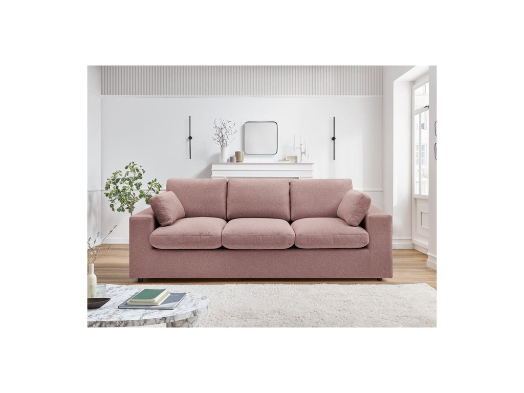 Belair - Canapé Droit Fixe Compact - Tissu