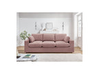 Belair - Canapé Droit Fixe Compact - Tissu