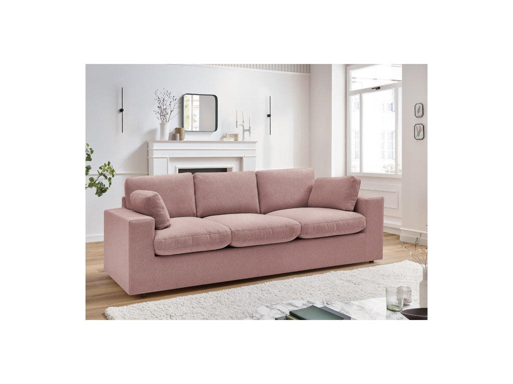 Belair - Canapé Droit Fixe Compact - Tissu