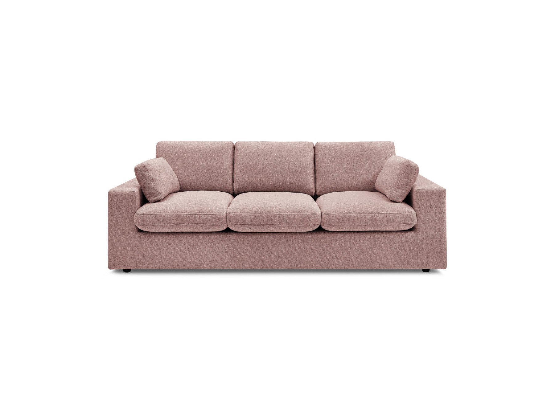 Belair - Canapé Droit Fixe Compact - Tissu