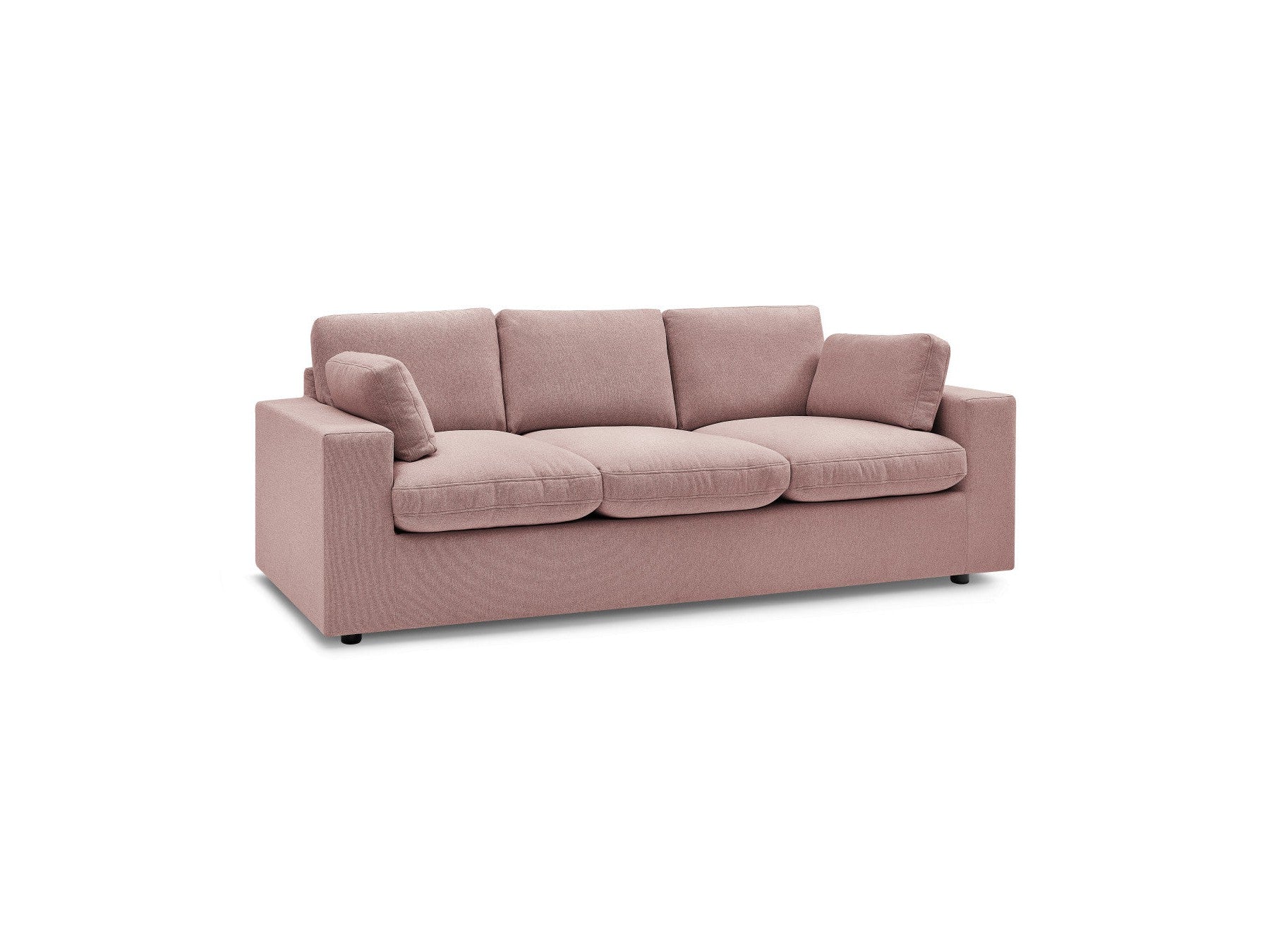 Belair - Canapé Droit Fixe Compact - Tissu