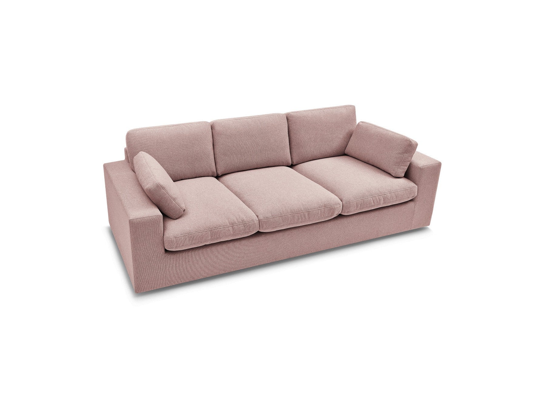 Belair - Canapé Droit Fixe Compact - Tissu