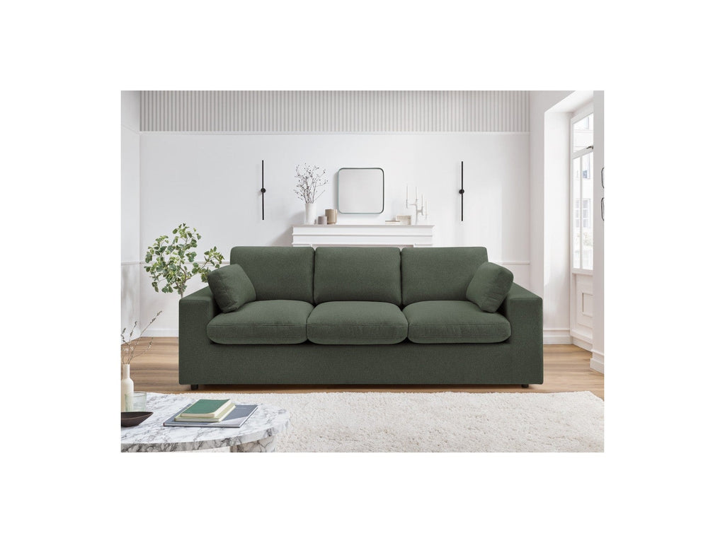 Belair - Canapé Droit Fixe Compact - Tissu