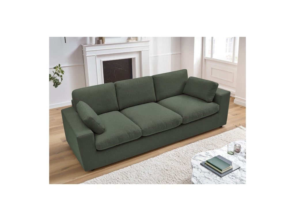 Belair - Canapé Droit Fixe Compact - Tissu