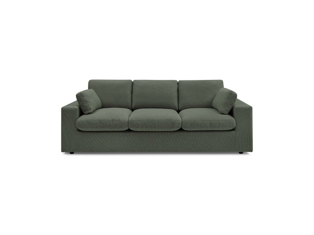 Belair - Canapé Droit Fixe Compact - Tissu