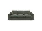 Belair - Canapé Droit Fixe Compact - Tissu