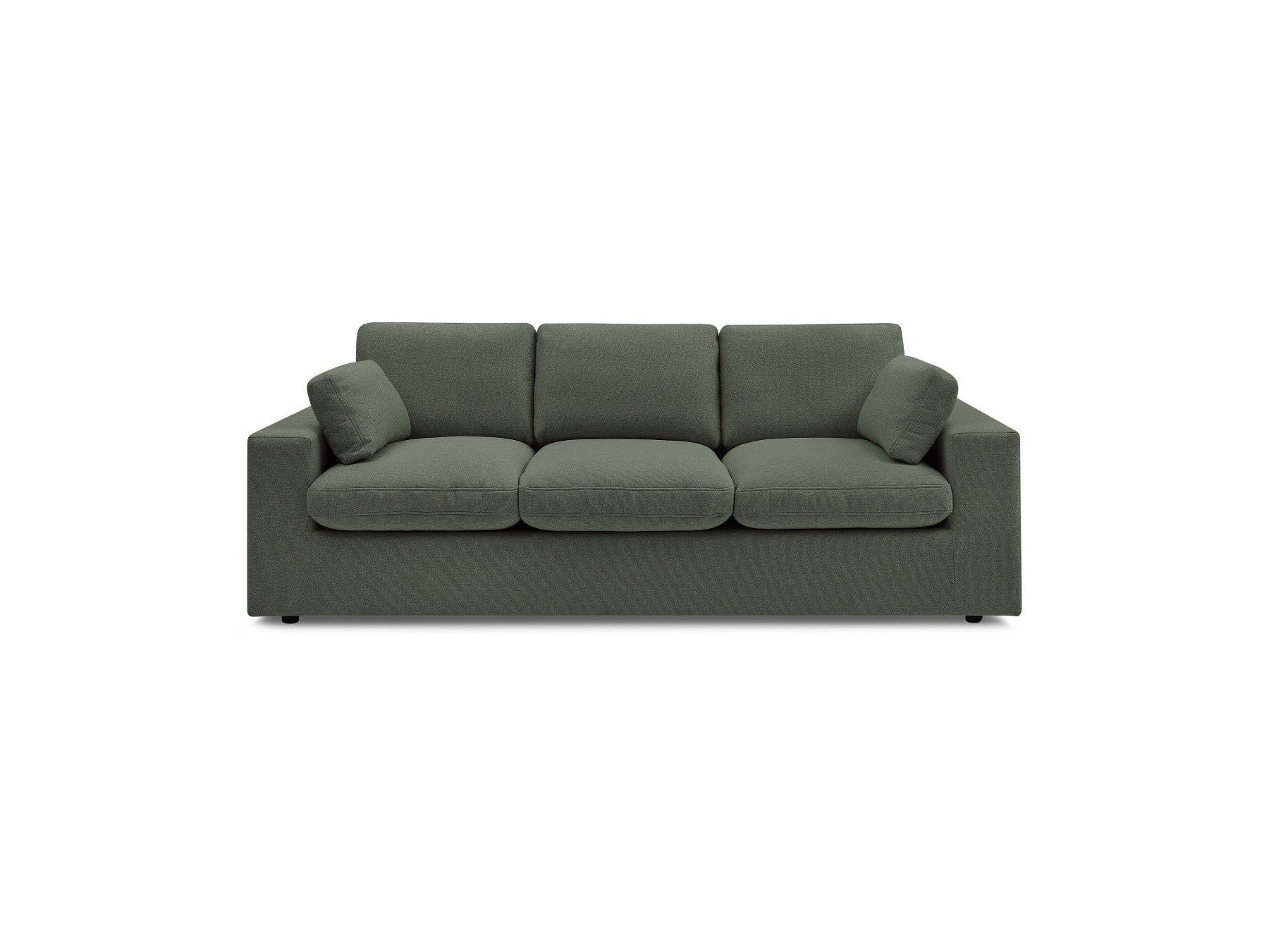 Belair - Canapé Droit Fixe Compact - Tissu