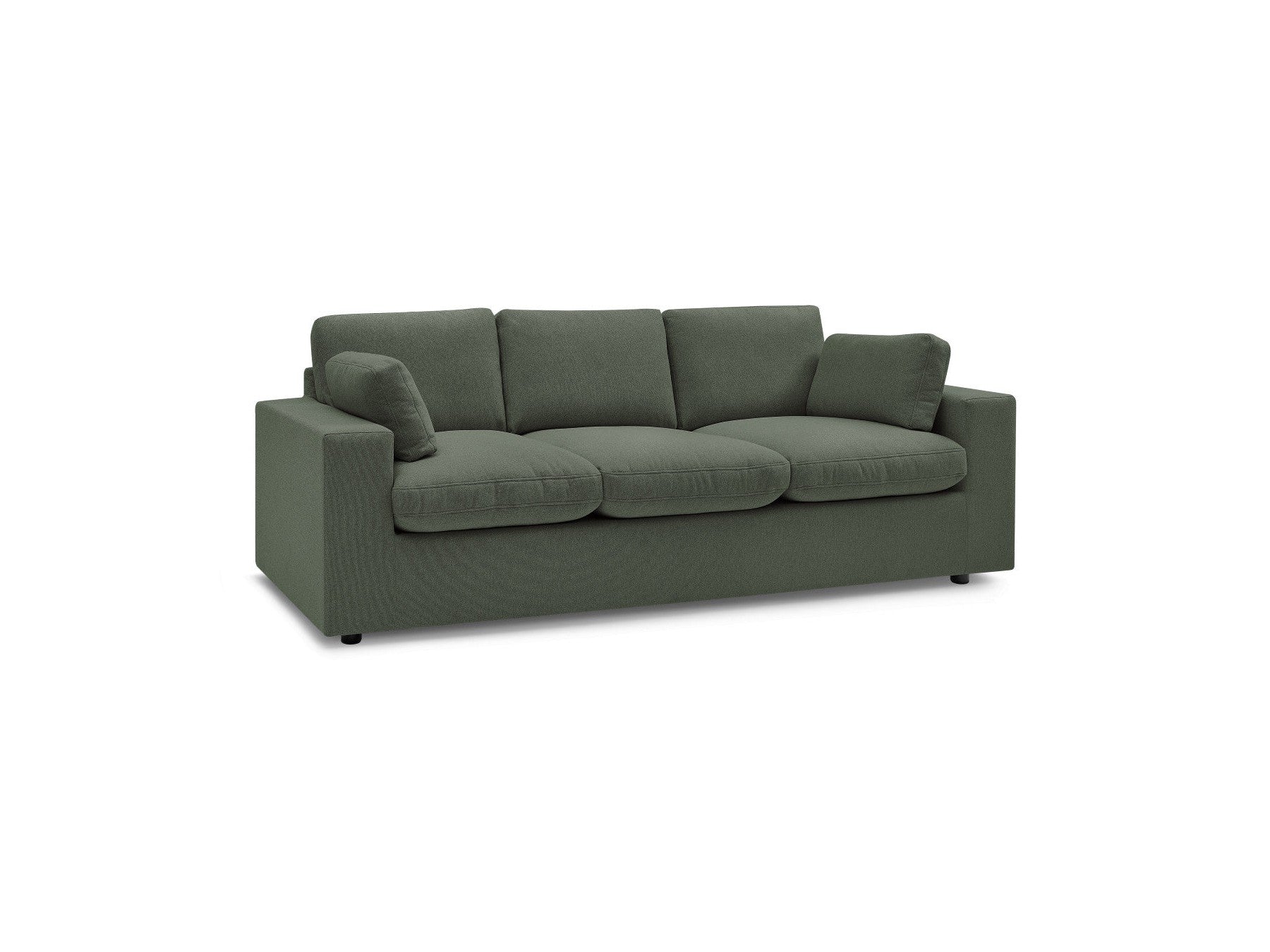 Belair - Canapé Droit Fixe Compact - Tissu