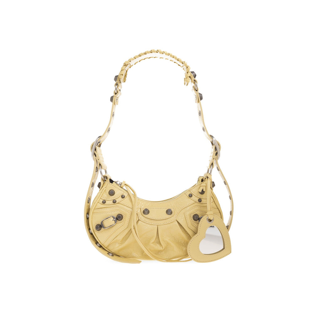 Balenciaga Le Cagole Xs Shoulder Bag - Yellow - Femme