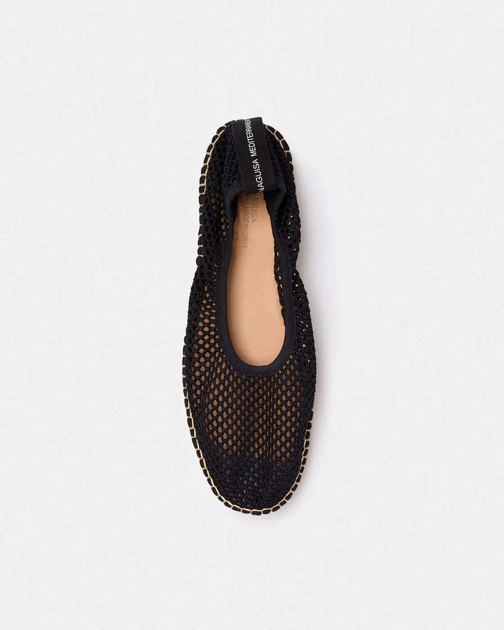 Talons Allium Negro Tejido Trenzado
