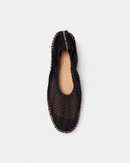 Talons Allium Negro Tejido Trenzado