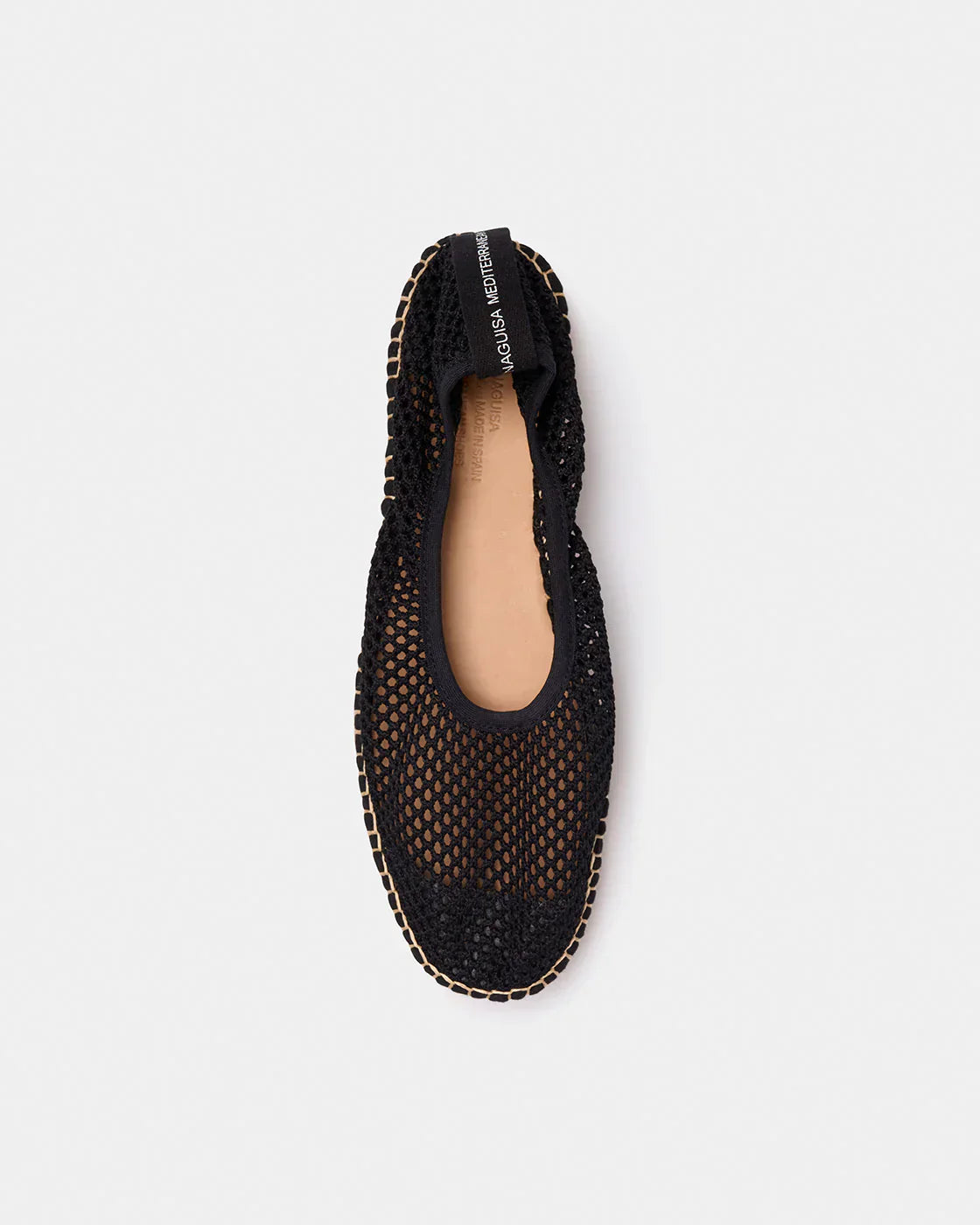 Talons Allium Negro Tejido Trenzado