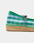 Espadrilles Basella Cuadros Verdes