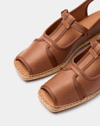Sandales Faba Marron