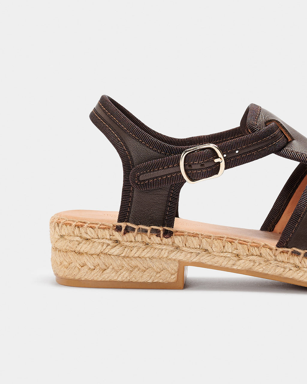 Espadrilles Sativa Marron Oscuro
