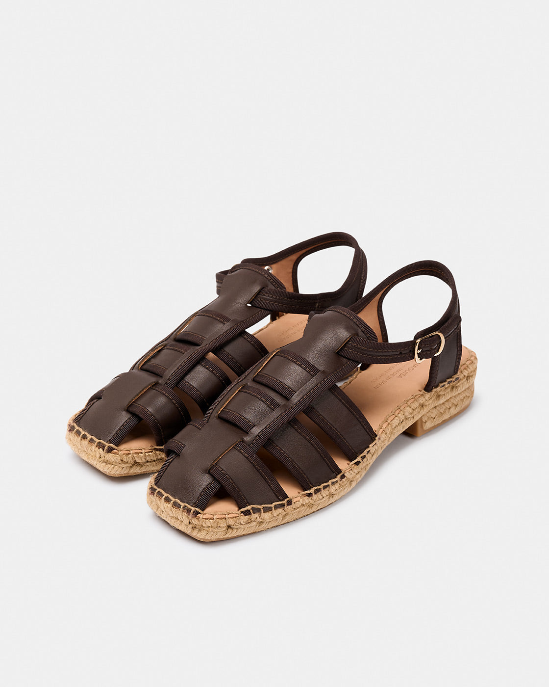Espadrilles Sativa Marron Oscuro