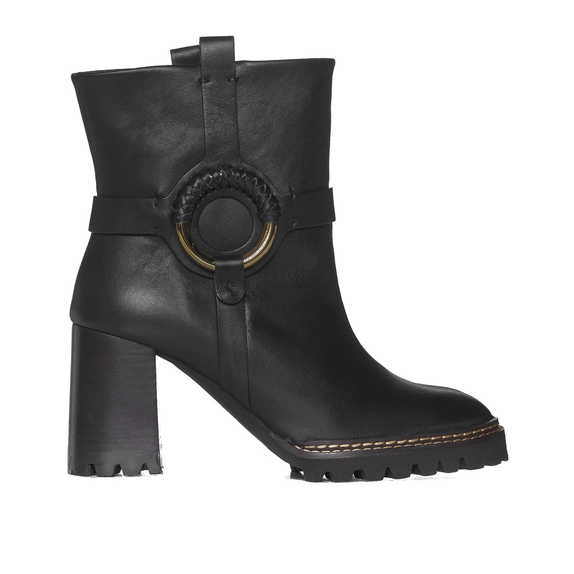 Bottes See By Chloe Hana Leather - Black - Femme