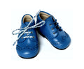 Chaussures Babies Charles Ix Alice À Boucle - Cuir Bleu Royal - Fille