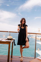 Robe Tiphany Lin Viscose Noir