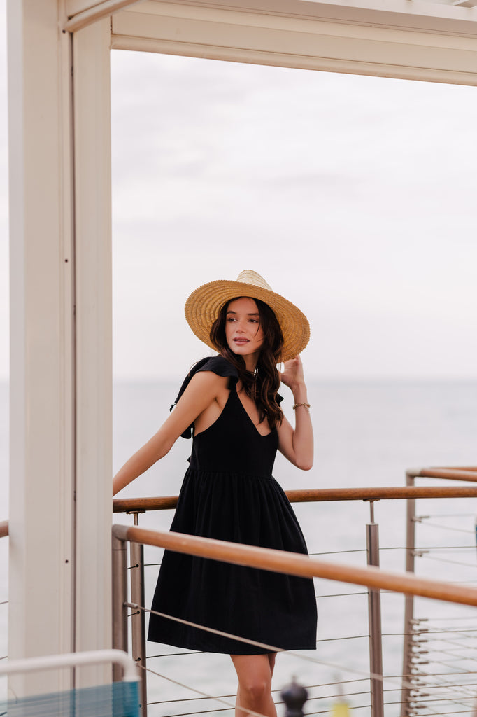 Robe Tiphany Lin Viscose Noir