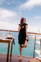 Robe Tiphany Lin Viscose Noir