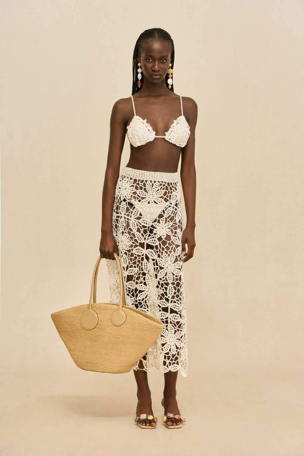 Jupe Amina - White