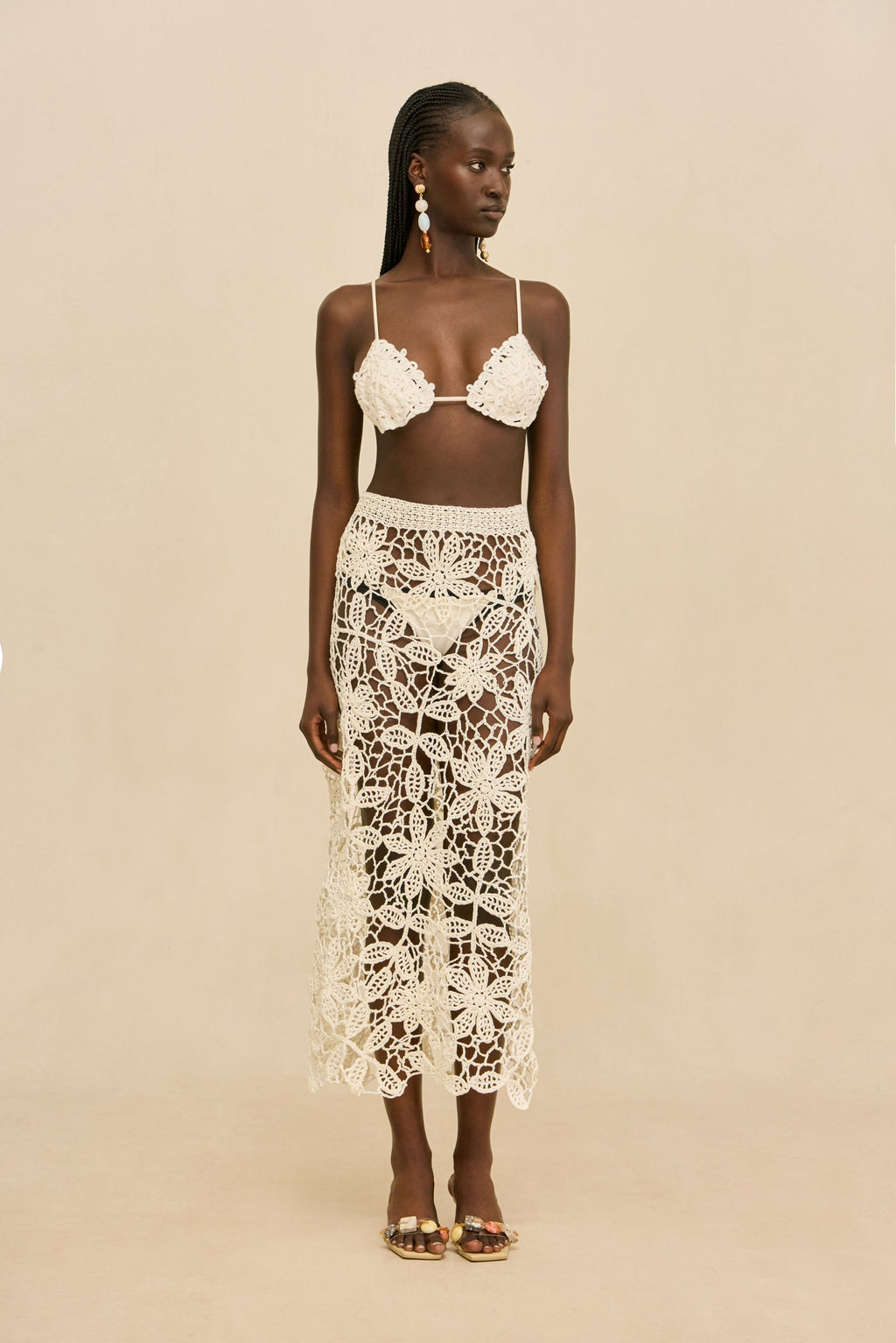 Jupe Amina - White