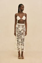 Jupe Amina - White
