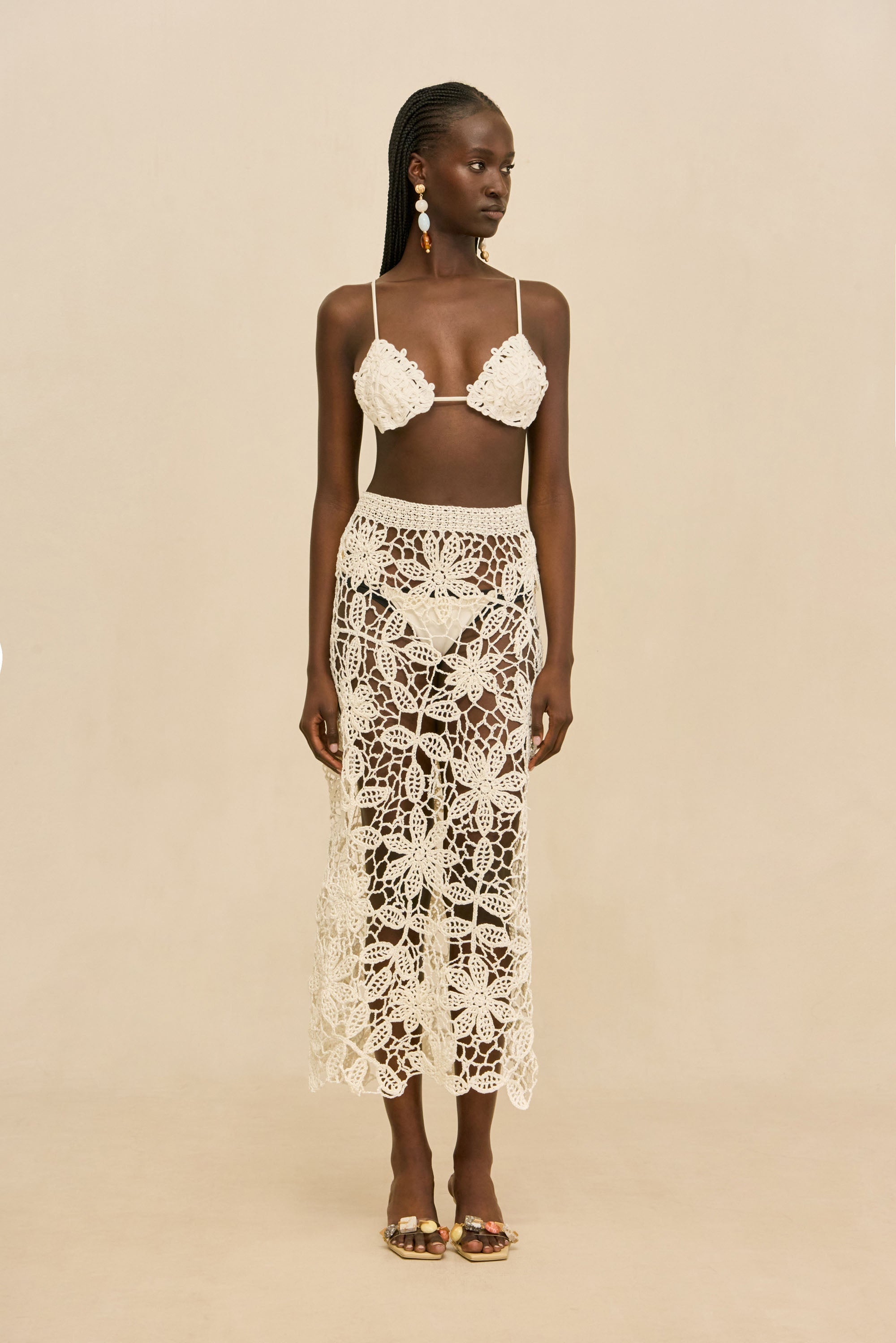 Jupe Amina - White