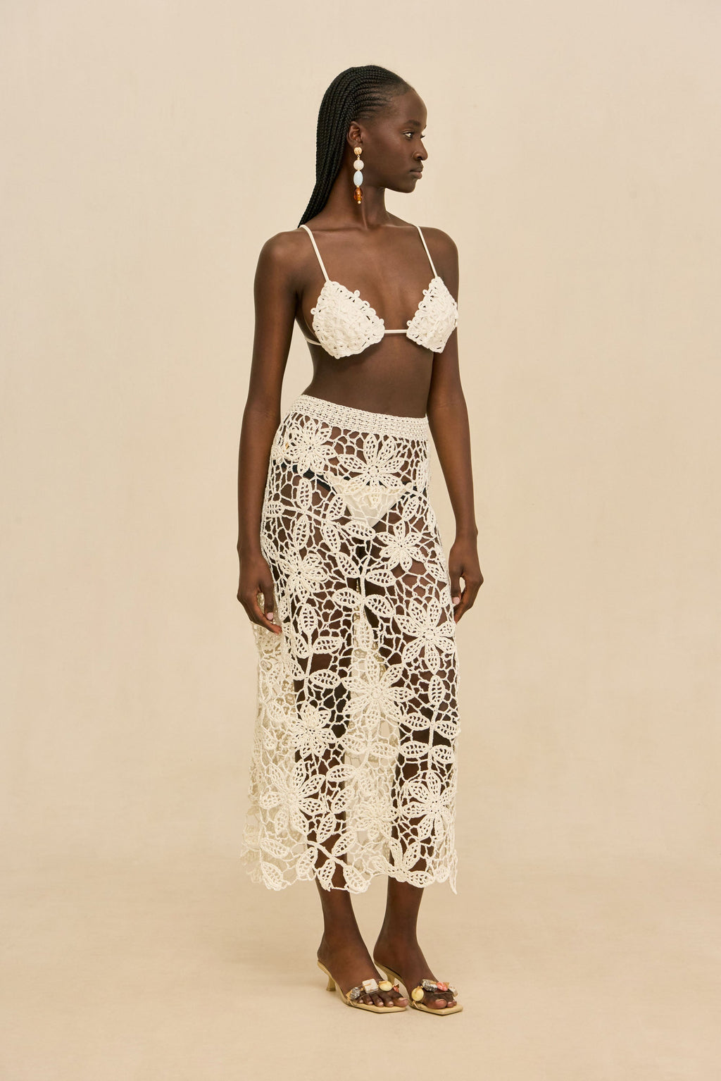 Jupe Amina - White