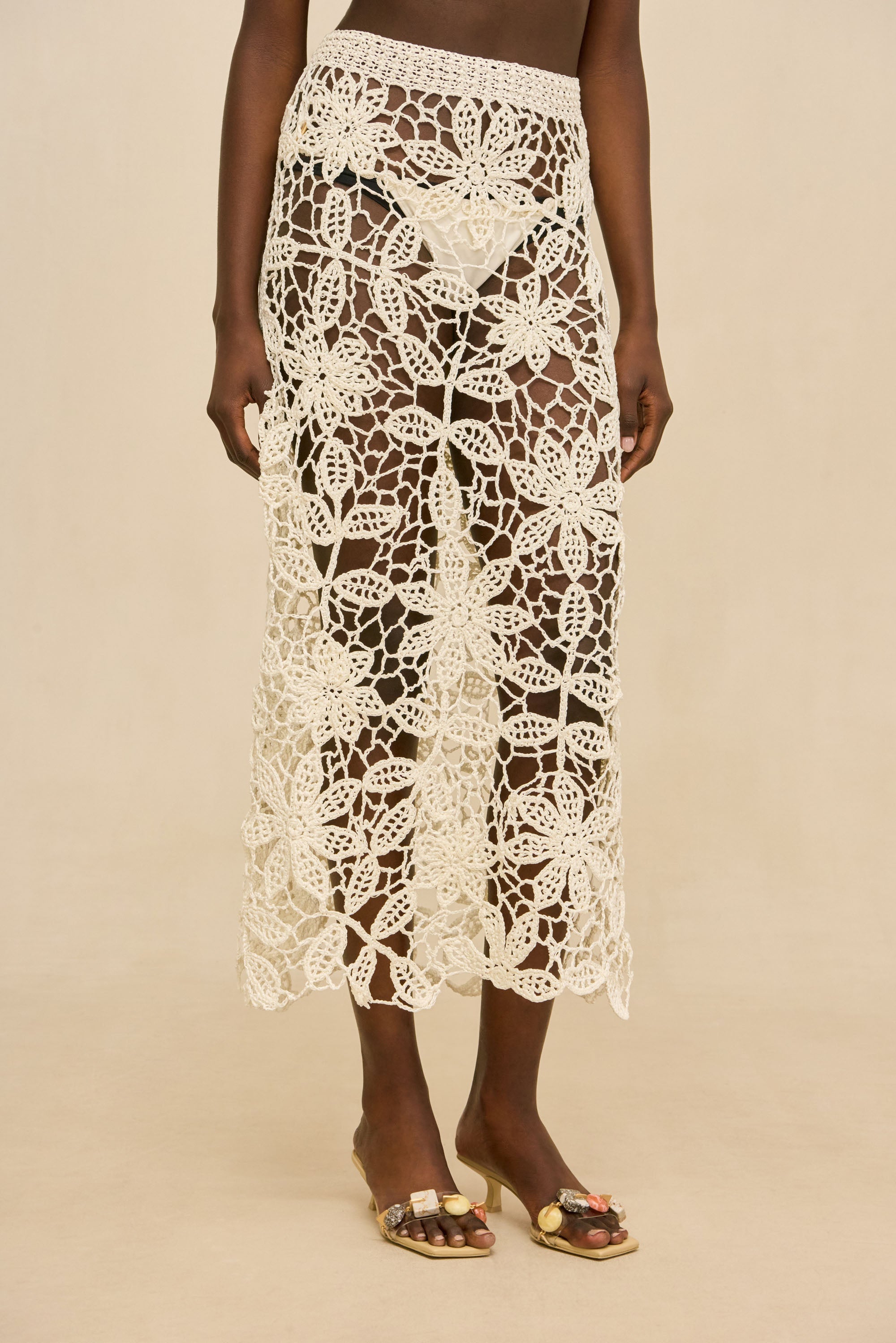 Jupe Amina - White