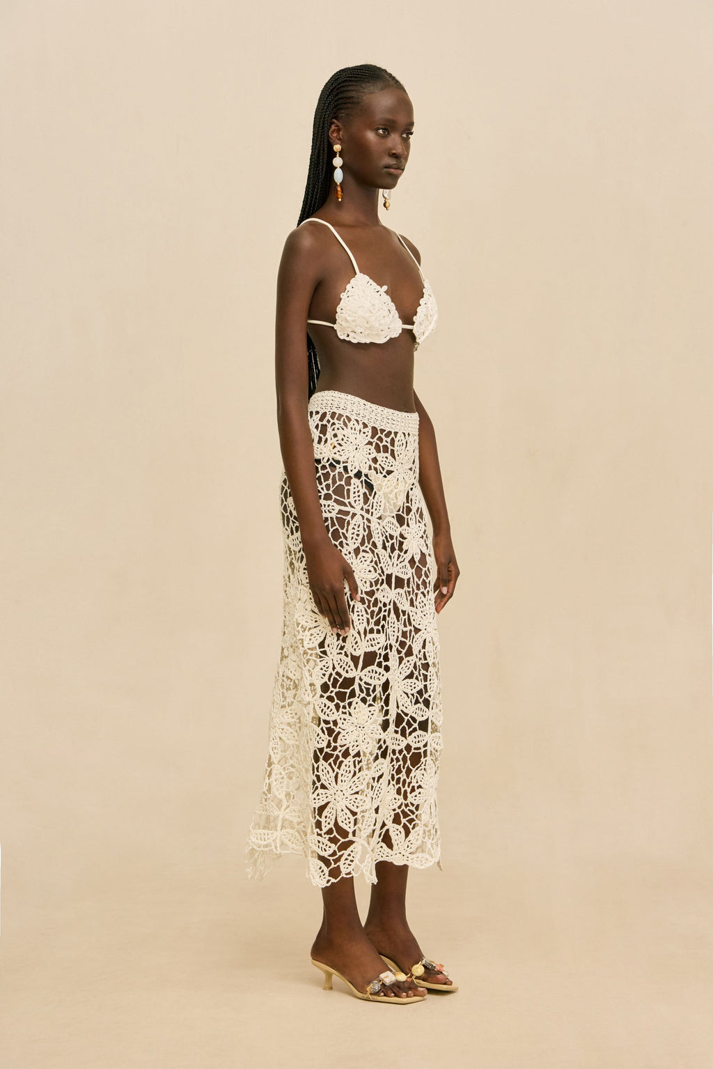Jupe Amina - White