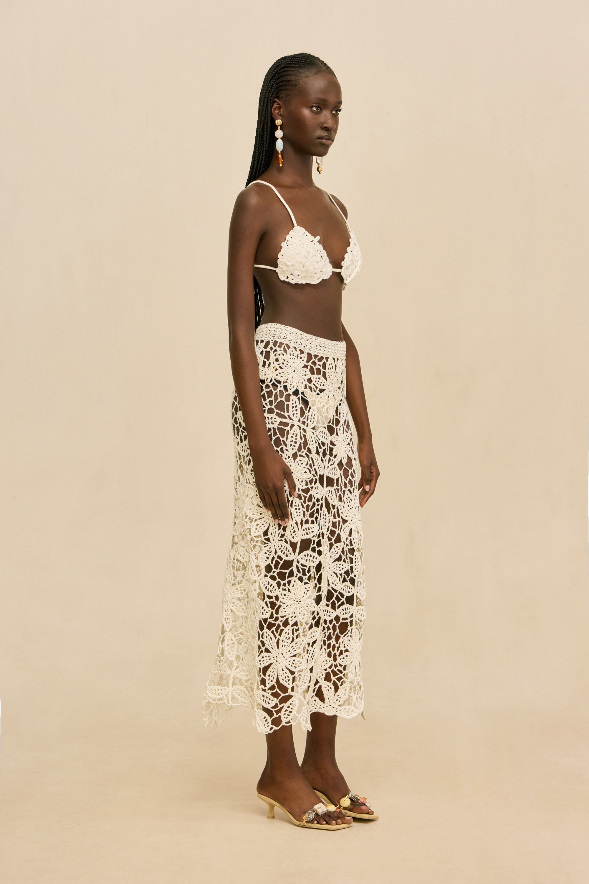 Jupe Amina - White