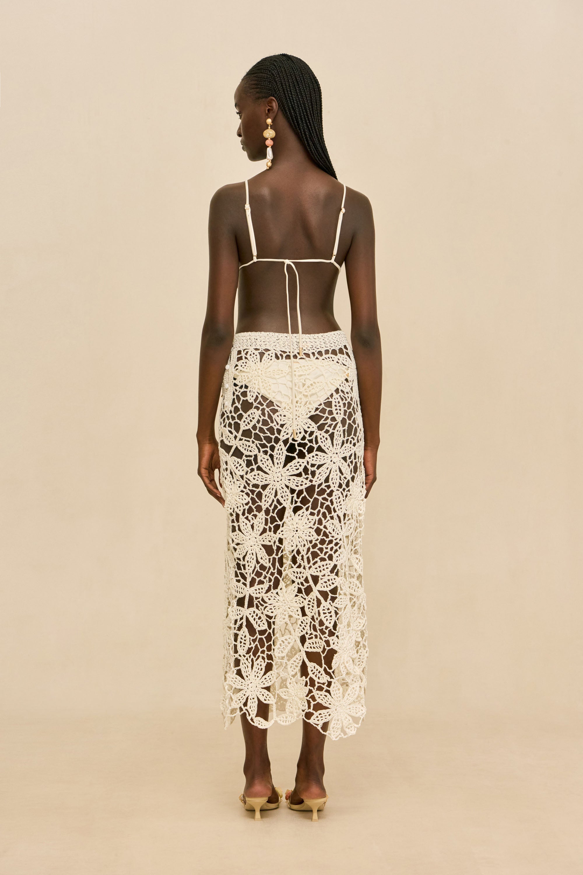 Jupe Amina - White