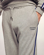 Jogging Large À Bandes Et Broderies
