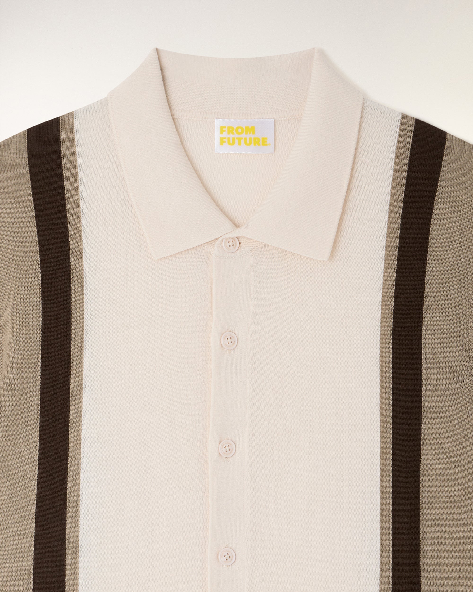Pull Col Polo Manches Courtes