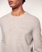 Pull Col Rond "Future" En 3D