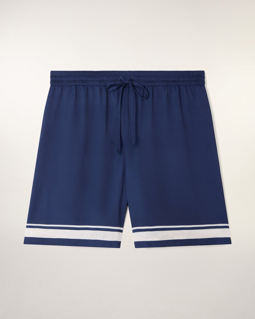 Short Bermuda Style Bowling À Broderie