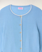 Cardigan Boutons Plaque Dorée Ff