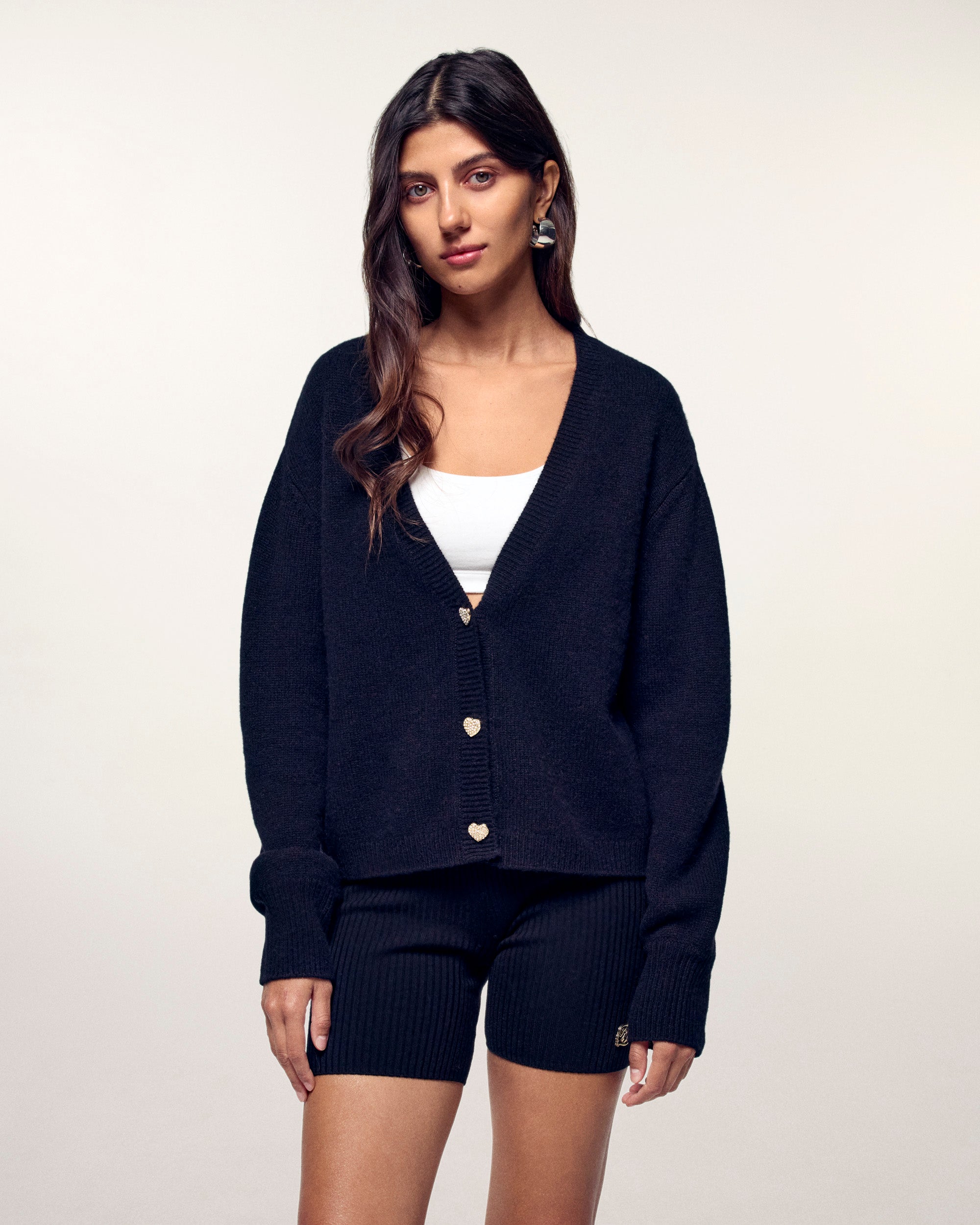 #label: Aida mesure 1,75m et porte une taille S