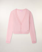 Pull Cardigan Cachemire Brossé