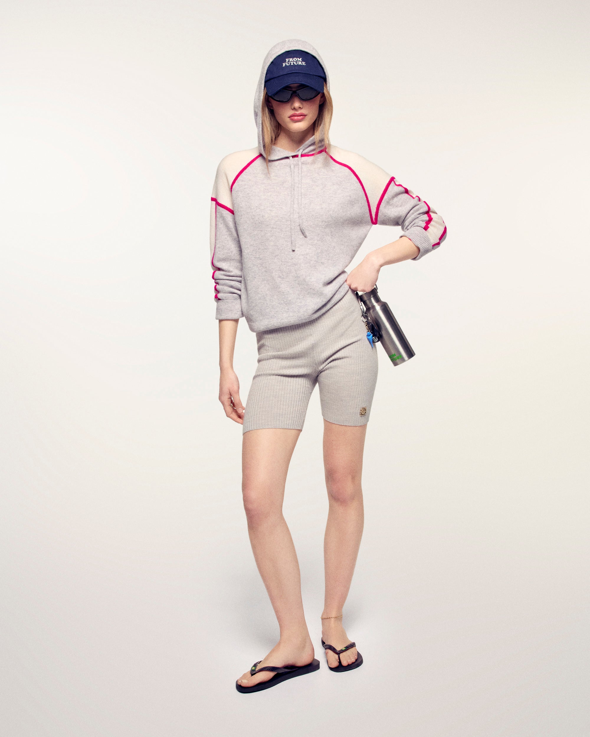 Pull Hoodie Tricolore