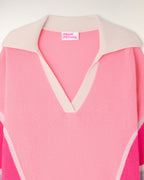 Pull Col Polo Color Block